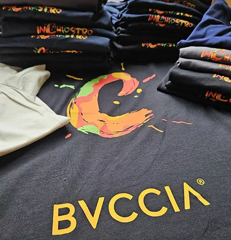 Stampa su abbigliamento BVCCIA - Centro Serigrafico